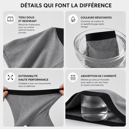 Boxer en  coton tricoté Premium